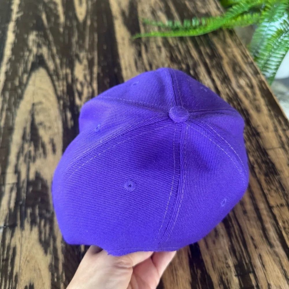 💫 Custom – Purple & Yellow “MVP” Hat 💜💛